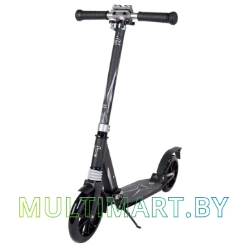 Самокат Tech Team City Scooter 2022 (черный/серый) картинка 2